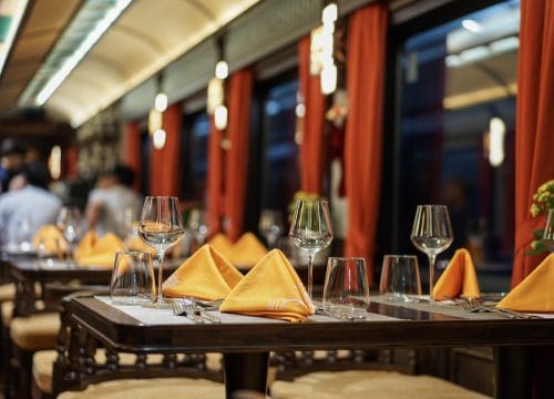 Christmas Dinner on a Train – A Festive Journey to Remember