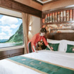 Luxury Train Service in Vietnam: The Art of Hospitality Aboard SJourney 5 cabin service