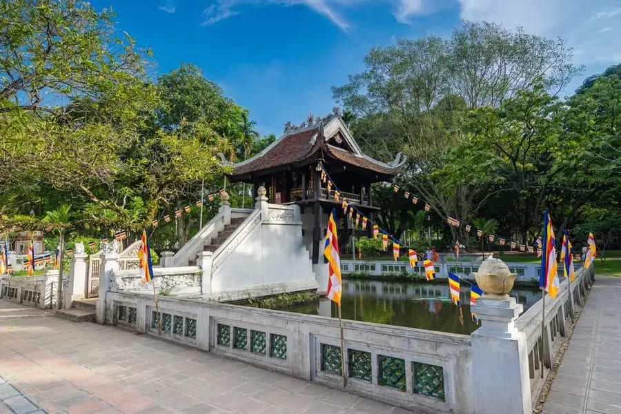 Sightseeing in Hanoi Vietnam: A Captivating Journey Through Time and Modern Grace 3 chua mot cot 5 1