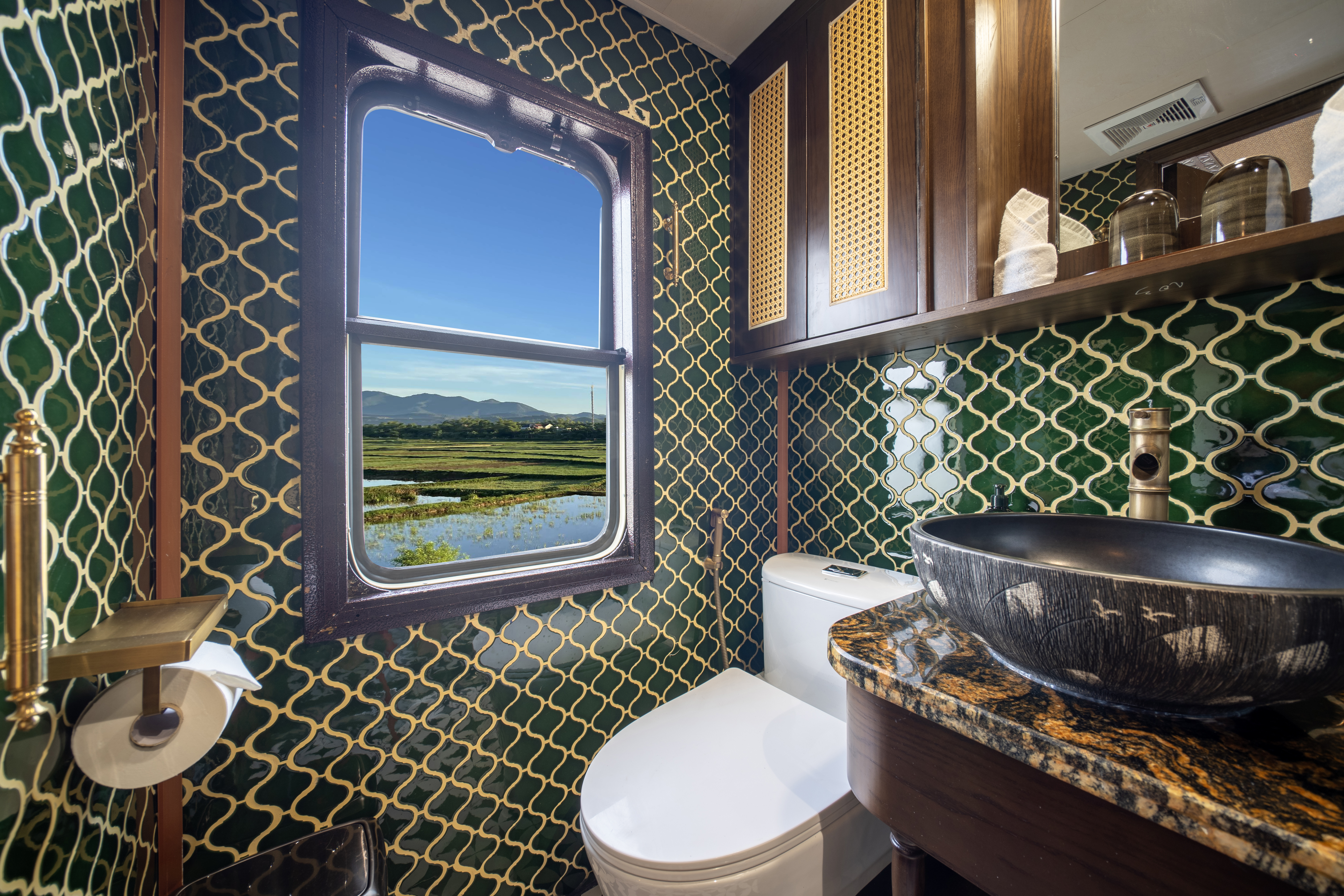 The Ultimate Vietnam Sleeper Train Experience with SJourney 8 bathroom view
