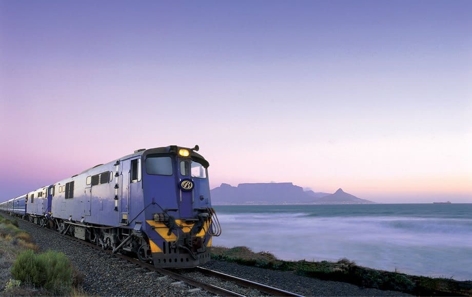 Explore Top 5 Africa Luxury Trains for a Unique Safari Adventure 3 Blue-Train ouside view