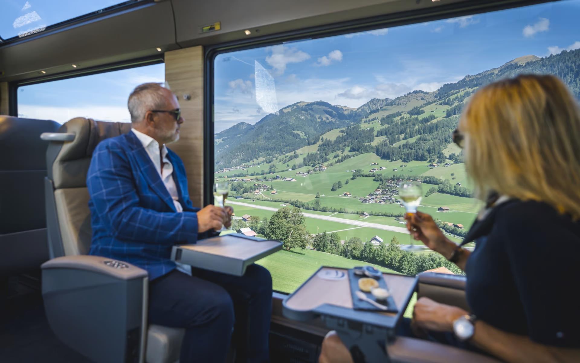 Top-Rated European Luxury Trains for World-Class Travel 11 Golden-Pass-Panoramic-Express_-Switzerland