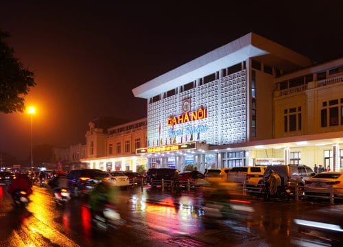 Hanoi Station: The gateway to Vietnam’s capital and its historical significance.