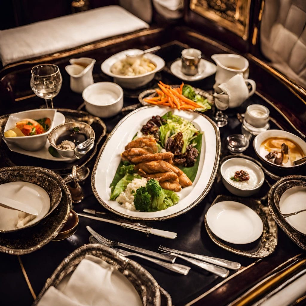 Luxury Train Travel dining