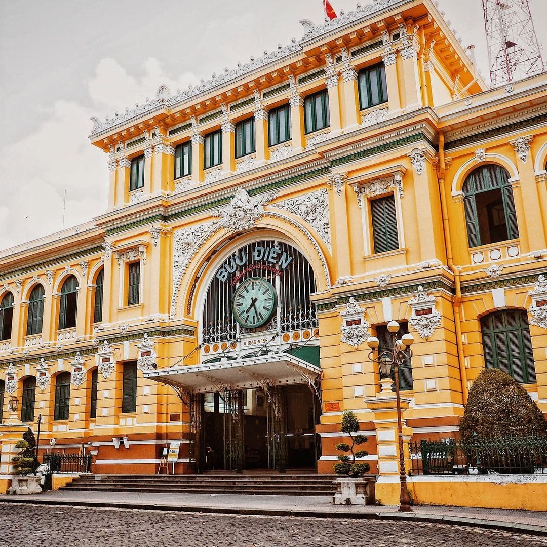 Indochine Style: Exploring the Timeless Elegance 3 Vietnam-sai-gon-central-post-office
