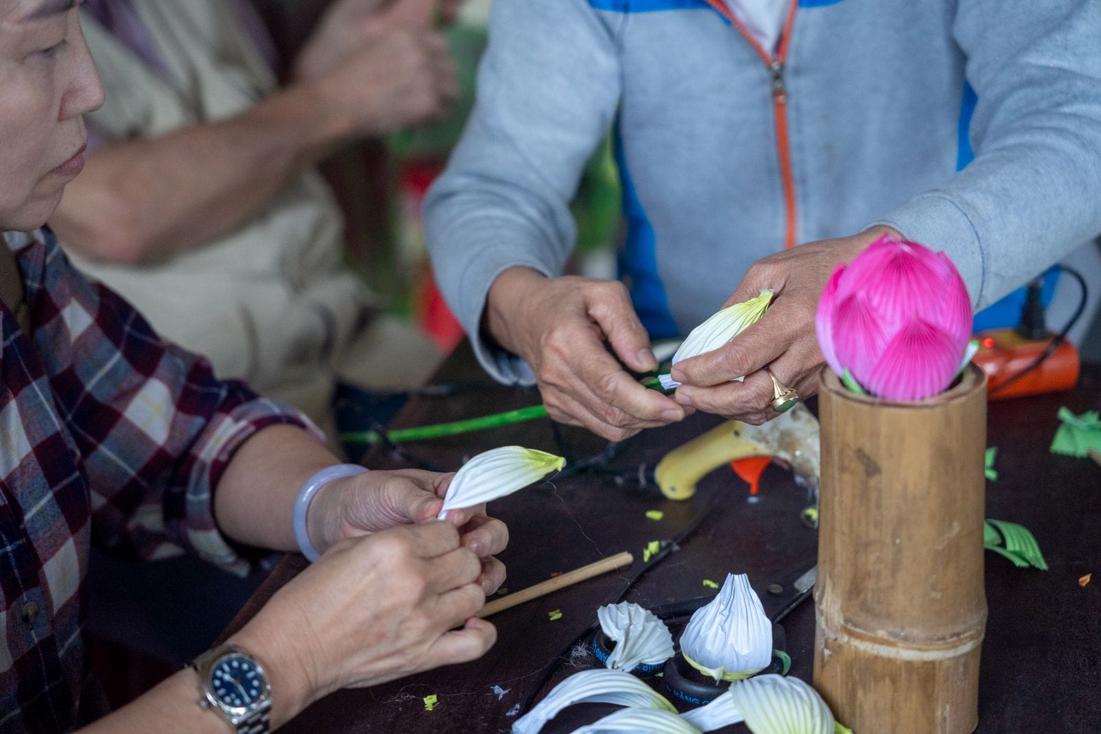 Hue: A Journey Through Vietnam’s Imperial Past 6 handmade flower