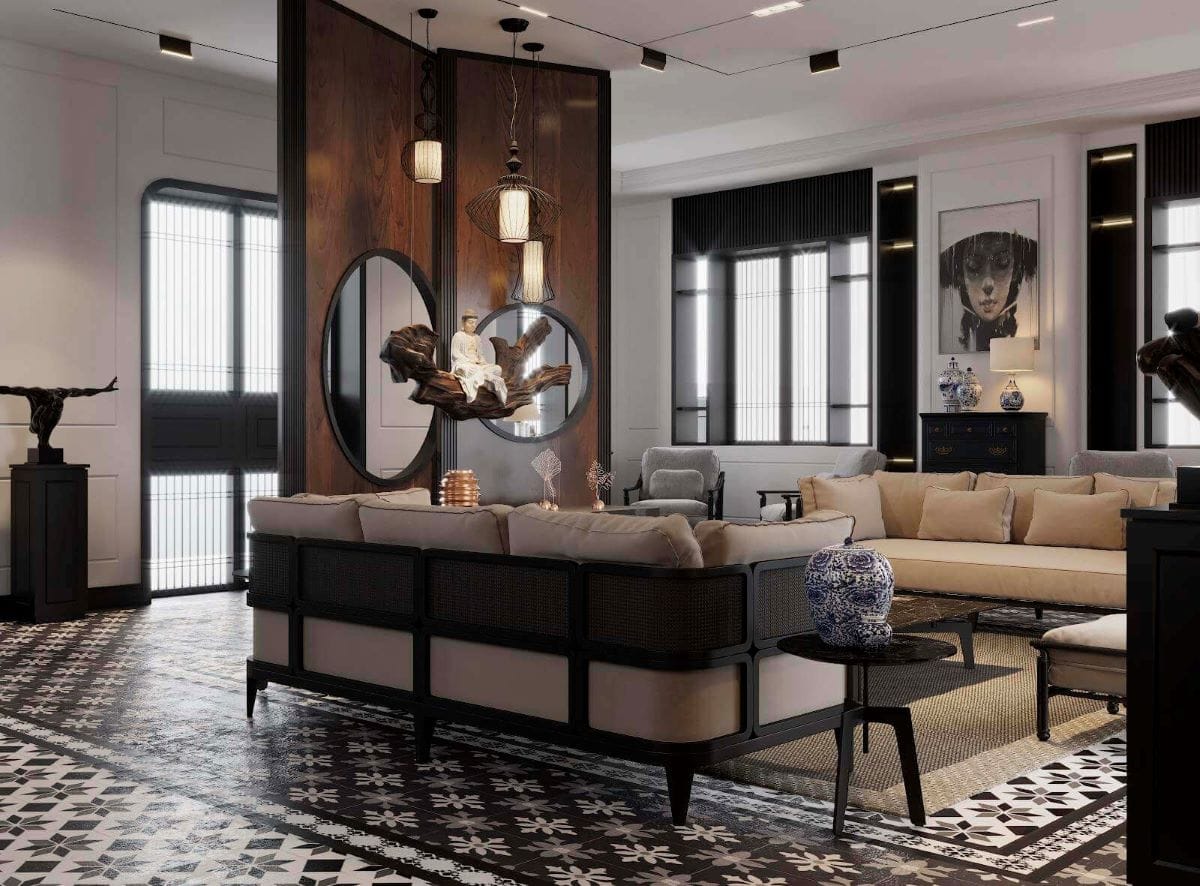 Indochine Style: Exploring the Timeless Elegance 10 modern-indochine-interior.